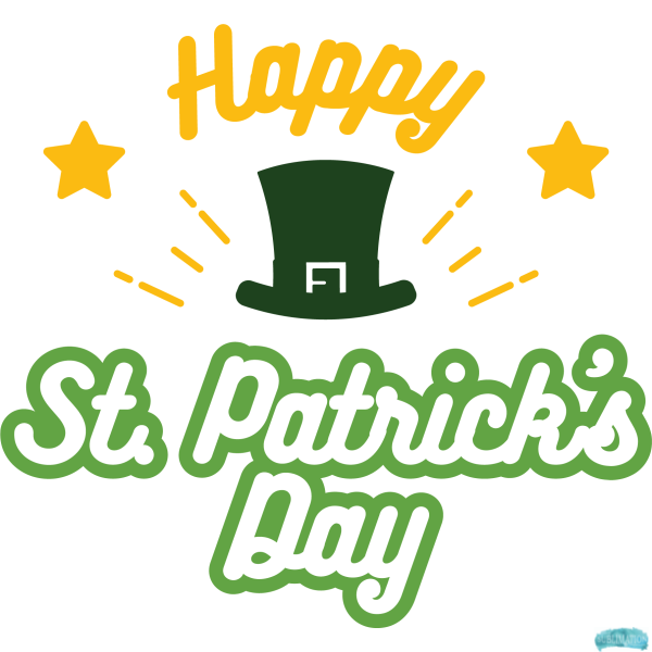Free Happy St. Patrick's Day 3 Sublimation PNG