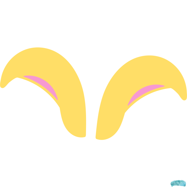 Free Easter Bunny Ears Sublimation PNG