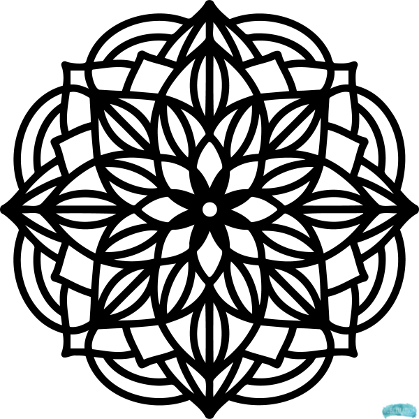 Free Mandala Design 1 Sublimation PNG