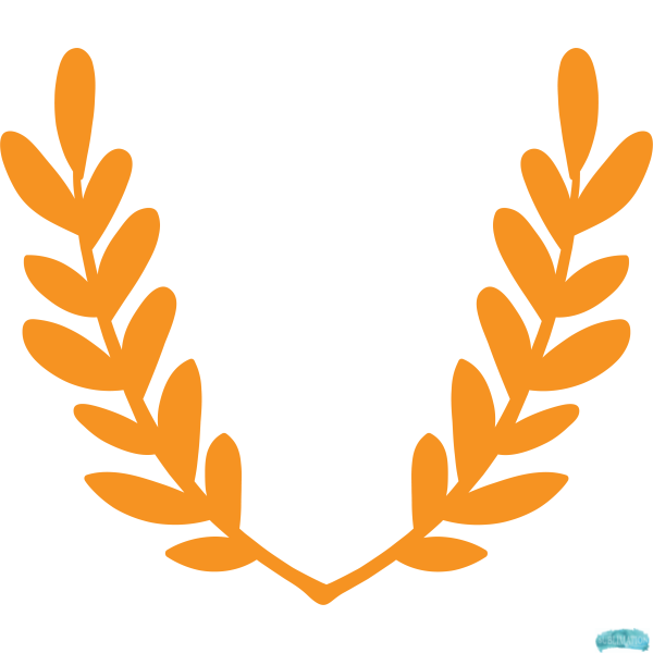 Free Laurel Wreath Sublimation PNG