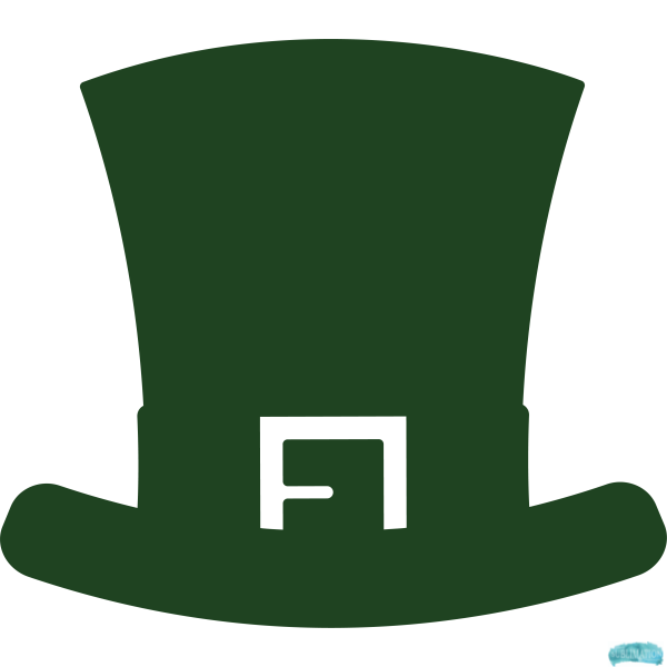 Free St Patricks Day Hat Sublimation PNG