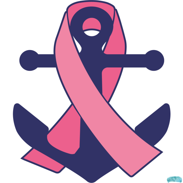 Free Awareness Ribbon Anchor Designs 1 Sublimation PNG