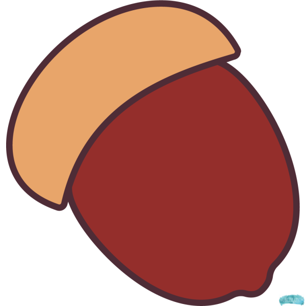Free Acorn Design Sublimation PNG