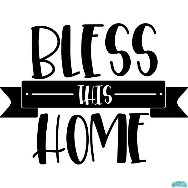 Free Bless this Home Sublimation PNG