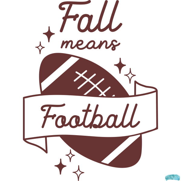 Free Fall Means Football Sublimation PNG