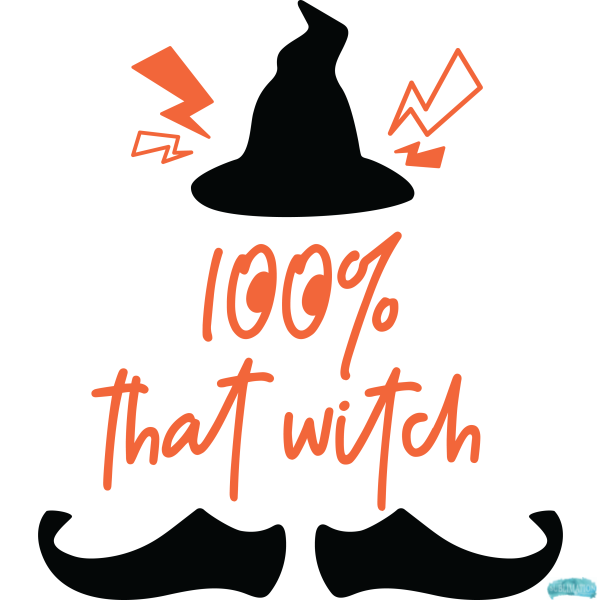 Free 100% that witch Sublimation PNG