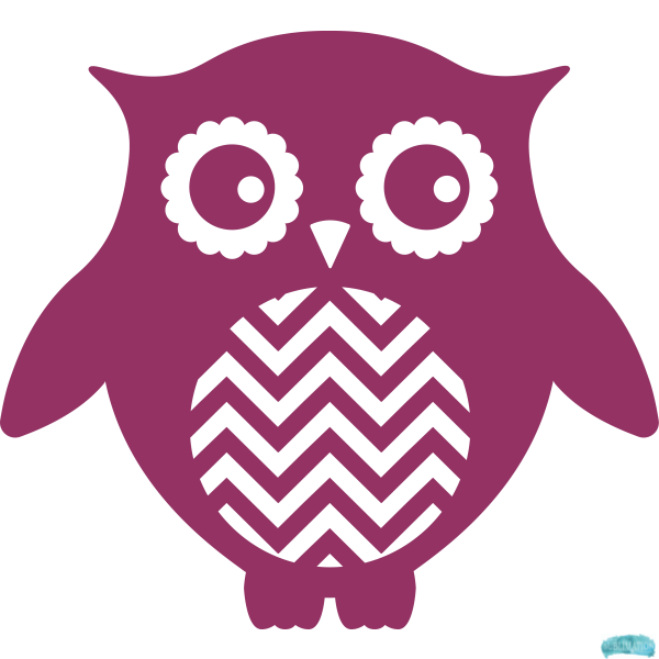 Free Patterned Owl Designs Set 4 Sublimation PNG